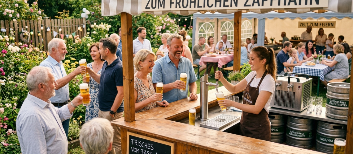 Tnd fassbier bierkuehler mieten feier